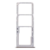Samsung A51 , A71 - Replacement SIM , SD Card Tray - White , Silver