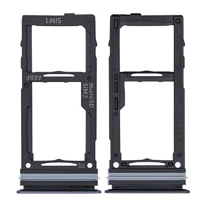 For Samsung Galaxy A52 , A525 - Replacement SIM & SD Card Tray - Black