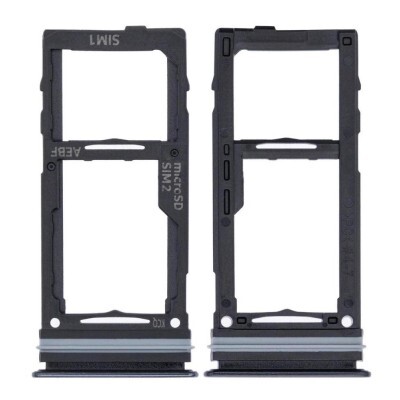 For Samsung Galaxy A52 , A525 - Replacement SIM & SD Card Tray - Black