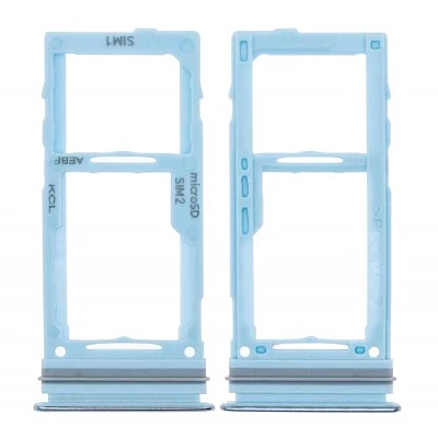 For Samsung Galaxy A52 , A525 - Replacement SIM & SD Card Tray - Blue