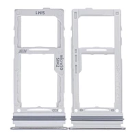 For Samsung Galaxy A52 , A525 - Replacement SIM & SD Card Tray - Silver