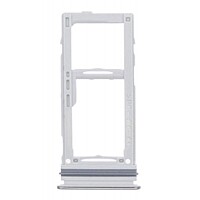 For Samsung Galaxy A52 , A525 - Replacement SIM & SD Card Tray - Silver