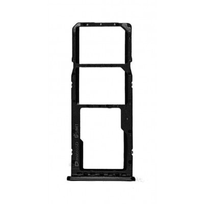 For Samsung Galaxy A7 2018 A750 - Replacement SIM & SD Card Tray Holder - Black
