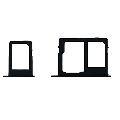 For Samsung Galaxy J6 2018 J600 - Replacement SIM 2 & SD Card Tray Holder - Black