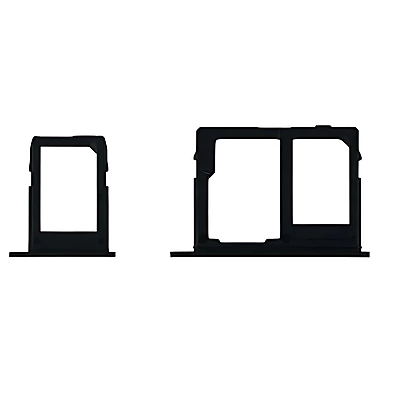 For Samsung Galaxy J6 2018 J600 - Replacement SIM 2 & SD Card Tray Holder - Black