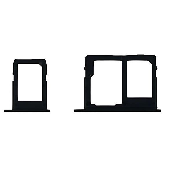 For Samsung Galaxy J6 2018 J600 - Replacement SIM 2 & SD Card Tray Holder - Black