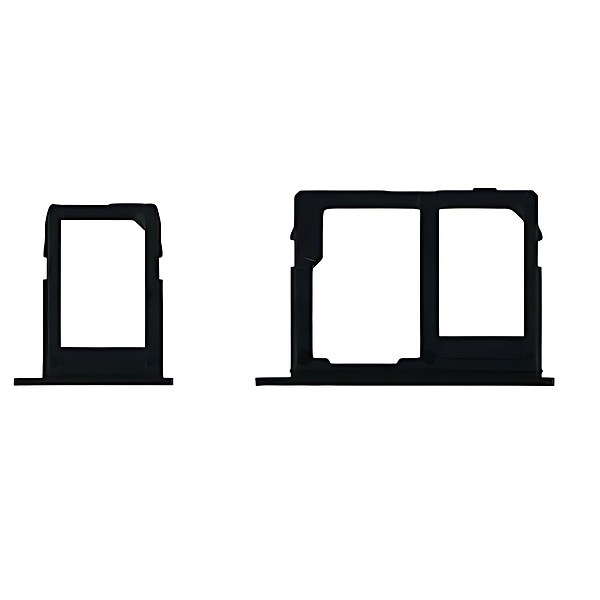 For Samsung Galaxy J6 2018 J600 - Replacement SIM 2 & SD Card Tray Holder - Black