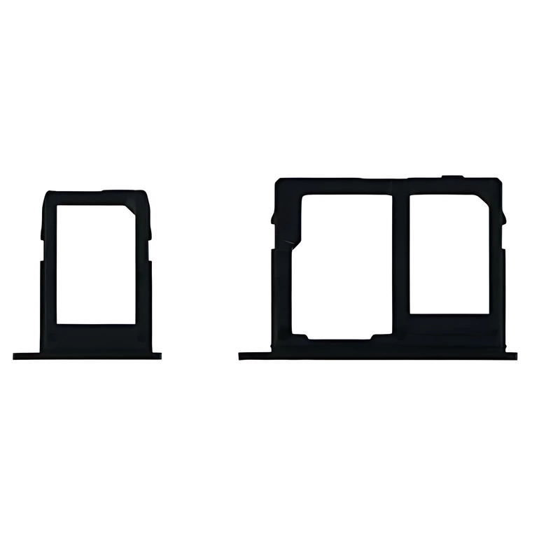 For Samsung Galaxy J6 2018 J600 - Replacement SIM 2 & SD Card Tray Holder - Black