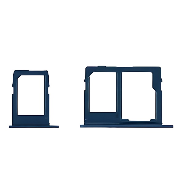 For Samsung Galaxy J6 2018 J600 - Replacement SIM 2 & SD Card Tray Holder - Blue