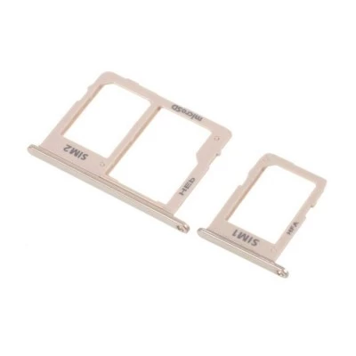 For Samsung Galaxy J6 Plus 2018 J610 - Replacement SIM 2 & SD Card Tray Holder - Gold