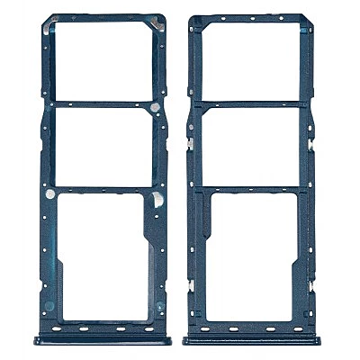 For Samsung Galaxy M30 , M305 - Replacement Dual SIM & Micro SD Card Tray - Blue