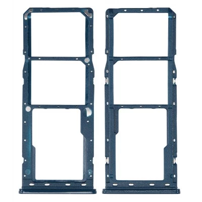 For Samsung Galaxy M30 , M305 - Replacement Dual SIM & Micro SD Card Tray - Blue