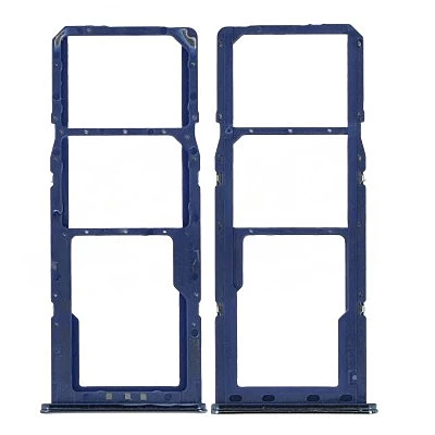 For Samsung Galaxy M51 , M515 - Replacement Dual SIM & SD Card Tray - Blue