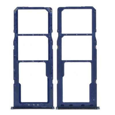 For Samsung Galaxy M51 , M515 - Replacement Dual SIM & SD Card Tray - Blue
