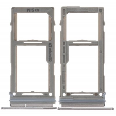 Samsung S10 , S10 Plus Replacement SIM , SD Card Tray With Seal - Prism Black