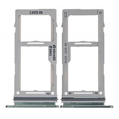 Samsung S10 , S10 Plus Replacement SIM , SD Card Tray With Seal - Green