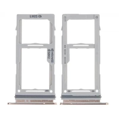 For Samsung Galaxy S10 Plus - Replacement Dual SIM , SIM & SD Card Tray - Grey