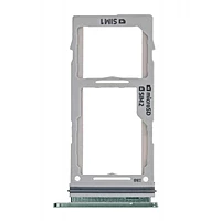 For Samsung Galaxy S10 Plus - Replacement Dual SIM , SIM & SD Card Tray - Green