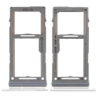 For Samsung Galaxy S10 Plus - Replacement Dual SIM , SIM & SD Card Tray - Silver