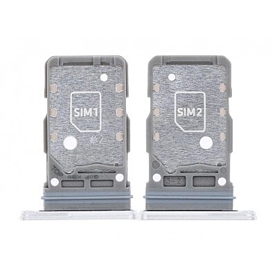 Samsung Galaxy S21 5G , G991 - Replacement SIM Card Tray - Phantom White