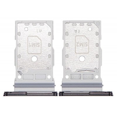 Samsung Galaxy S22 , S901 - Replacement SIM Card Tray - Phantom Black