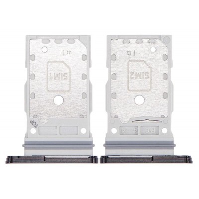 Samsung Galaxy S22 , S901 - Replacement SIM Card Tray - Phantom Black
