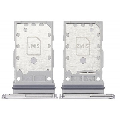 Samsung Galaxy S22 , S901 - Replacement SIM Card Tray - White
