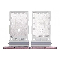 Samsung Galaxy S22 Ultra , S908 - Replacement SIM Card Tray - Burgundy