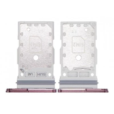 Samsung Galaxy S22 Ultra , S908 - Replacement SIM Card Tray - Burgundy