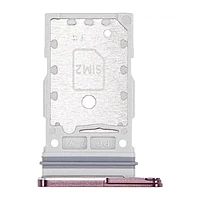 Samsung Galaxy S22 Ultra , S908 - Replacement SIM Card Tray - Burgundy