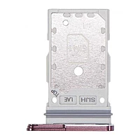 Samsung Galaxy S22 Ultra , S908 - Replacement SIM Card Tray - Burgundy