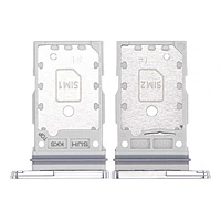 Samsung Galaxy S22 Ultra , S908 - Replacement SIM Card Tray - White