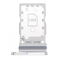 Samsung Galaxy S22 Ultra , S908 - Replacement SIM Card Tray - White