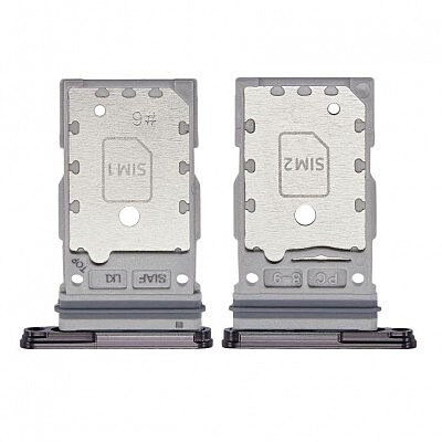 Samsung Galaxy S23 , S911 - Replacement SIM Card Tray - Phantom Black