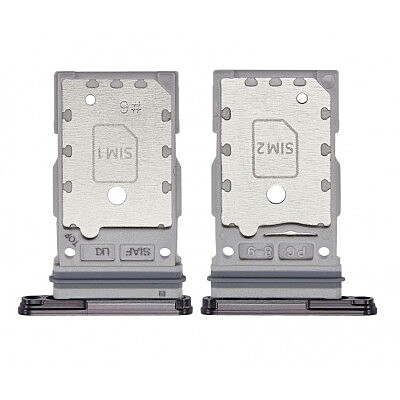 Samsung Galaxy S23 Plus , S916 - Replacement SIM Card Tray - Phantom Black