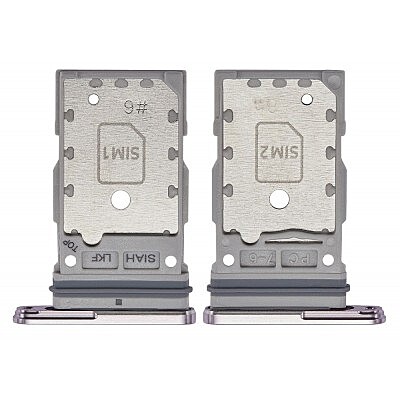 Samsung Galaxy S23 Ultra , S918 - Replacement SIM Card Tray - Lavender