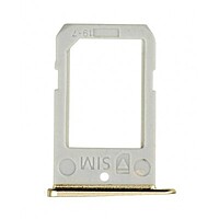 For Samsung Galaxy S6 Edge - Replacement SIM Card Tray - Gold