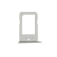 For Samsung Galaxy S6 Edge+ - Replacement Dual SIM Card Tray - Silver