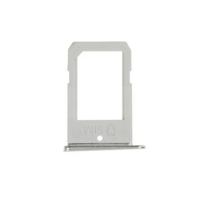 For Samsung Galaxy S6 Edge+ - Replacement Dual SIM Card Tray - Silver