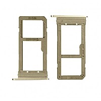 For Samsung Galaxy S7 - Replacement SIM SD Card Tray - Gold