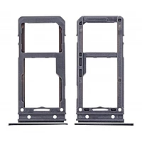 For Samsung Galaxy S8 - Replacement Dual SIM SD Card Tray Holder - Black