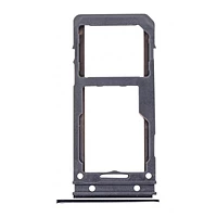 For Samsung Galaxy S8 - Replacement Dual SIM SD Card Tray Holder - Black