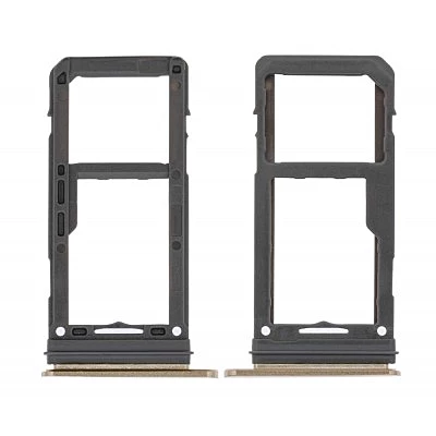 For Samsung Galaxy S8 - Replacement Dual SIM SD Card Tray Holder - Gold