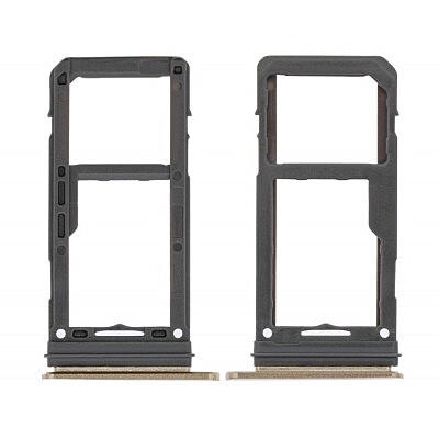 For Samsung Galaxy S8 - Replacement Dual SIM SD Card Tray Holder - Gold