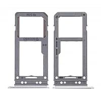 For Samsung Galaxy S8 - Replacement Dual SIM SD Card Tray Holder - Silver