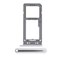 For Samsung Galaxy S8 - Replacement Dual SIM SD Card Tray Holder - Grey