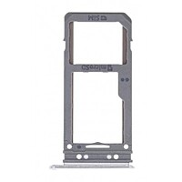 For Samsung Galaxy S8 - Replacement Dual SIM SD Card Tray Holder - Grey