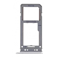 For Samsung Galaxy S8 - Replacement Dual SIM SD Card Tray Holder - Grey