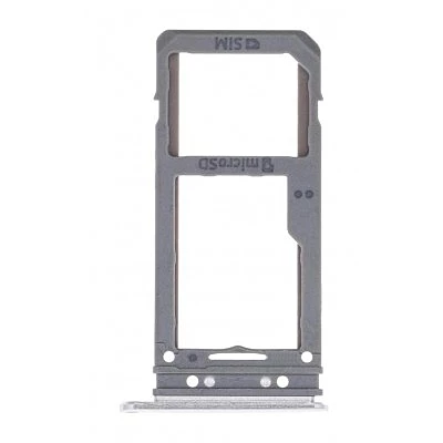 For Samsung Galaxy S8 - Replacement SIM Plus SD Card Tray Holder - Grey