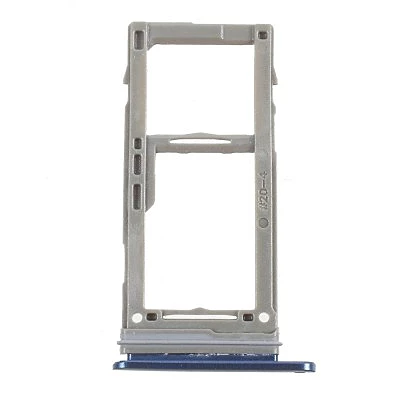 For Samsung Galaxy S9 Plus - Replacement SIM & SD Card Holder Tray - Blue